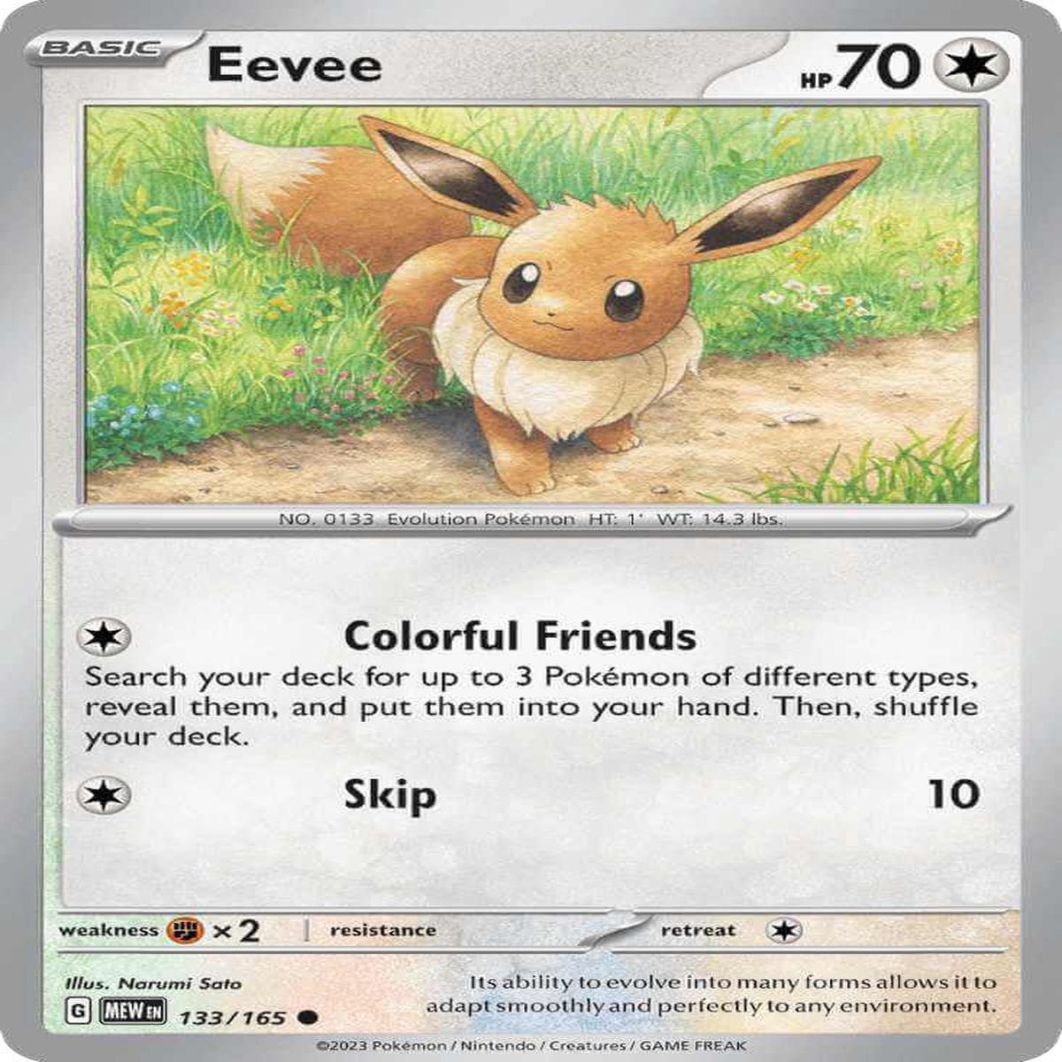 (133/165) Eevee - SV 151