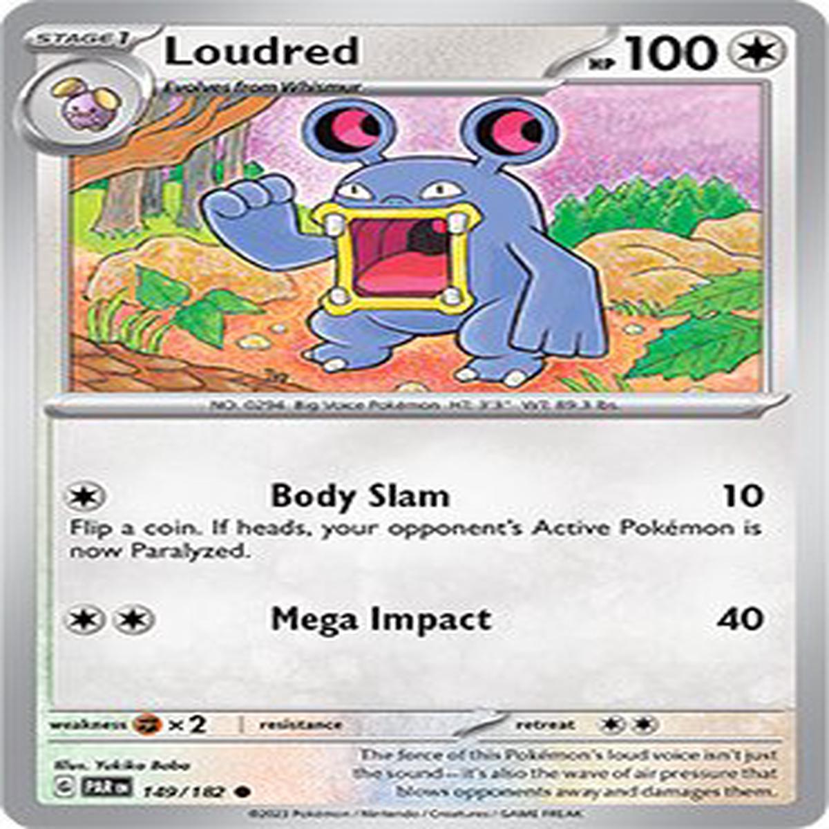 (149/182) Loudred - Paradox Rift