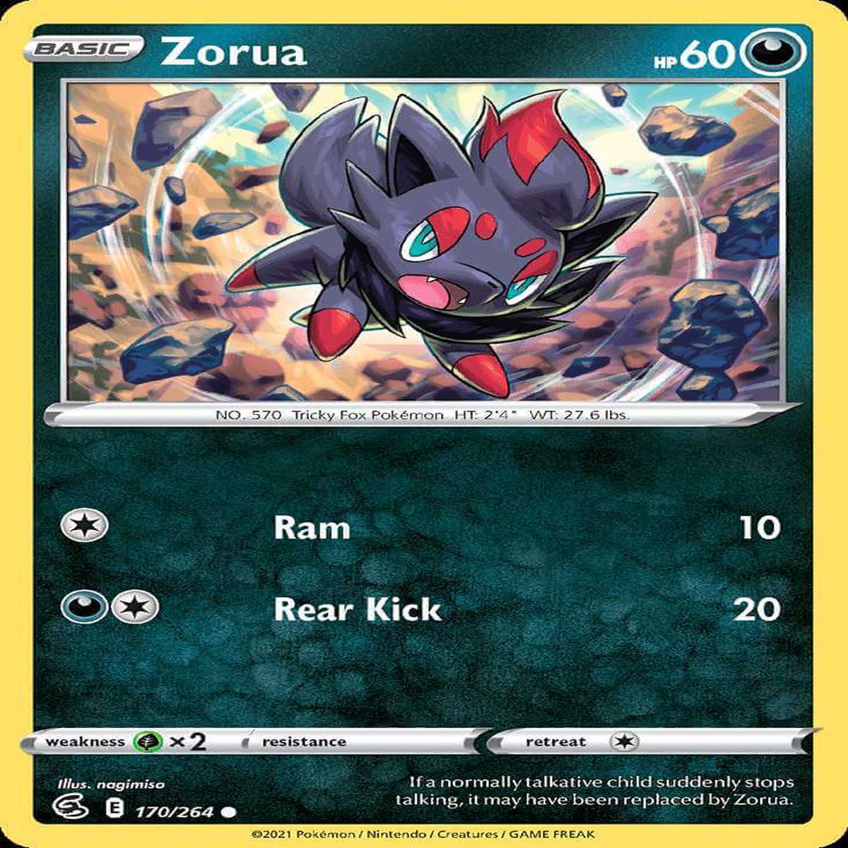 (170/264) Zorua - Fusion Strike