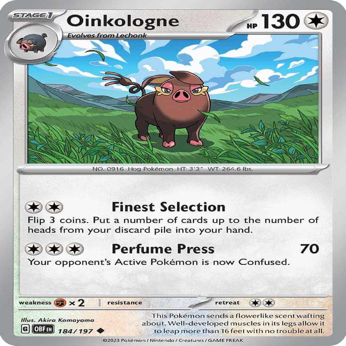 (184/197) Oinkologne - Obsidian Flames