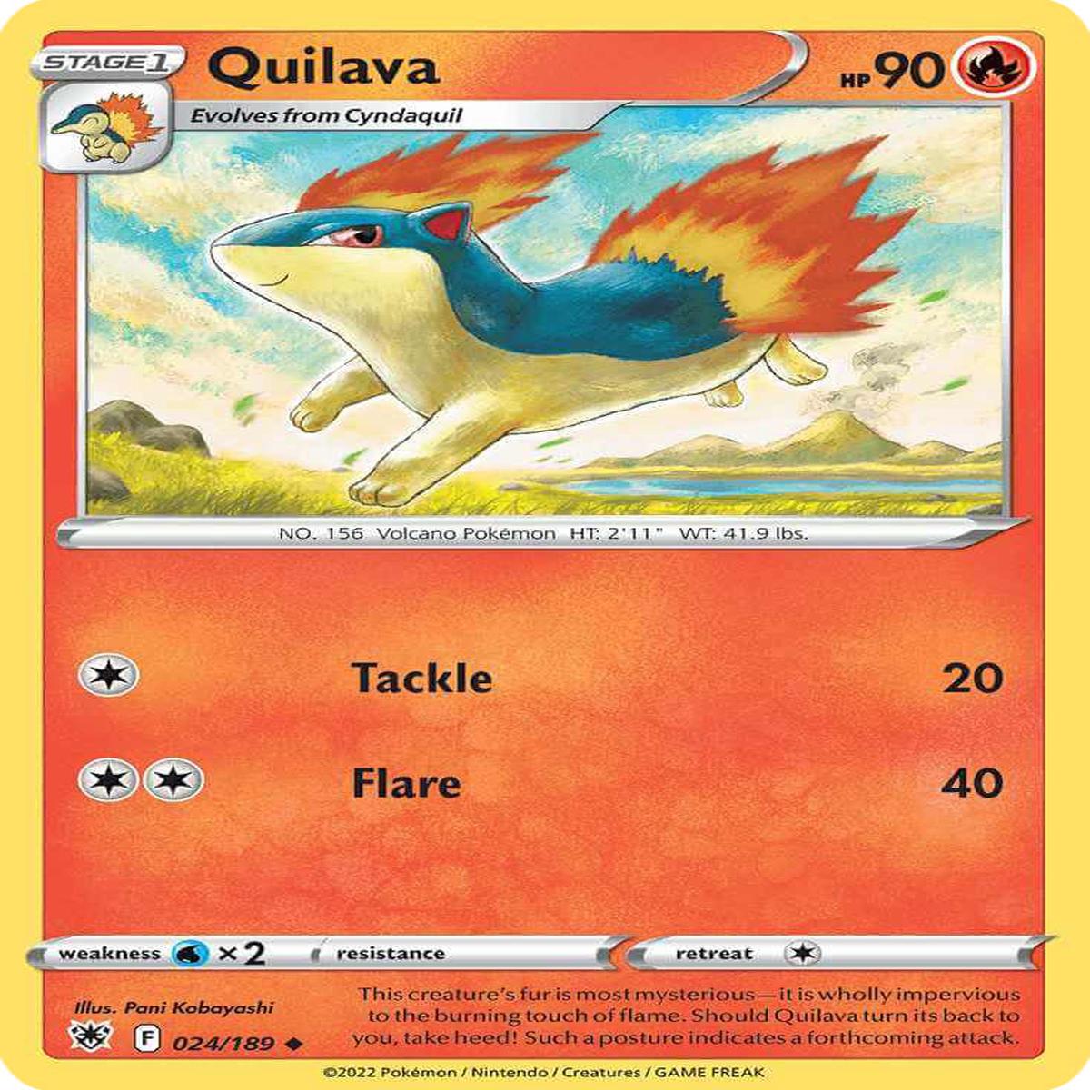 (24/189) Quilava - Astral Radiance