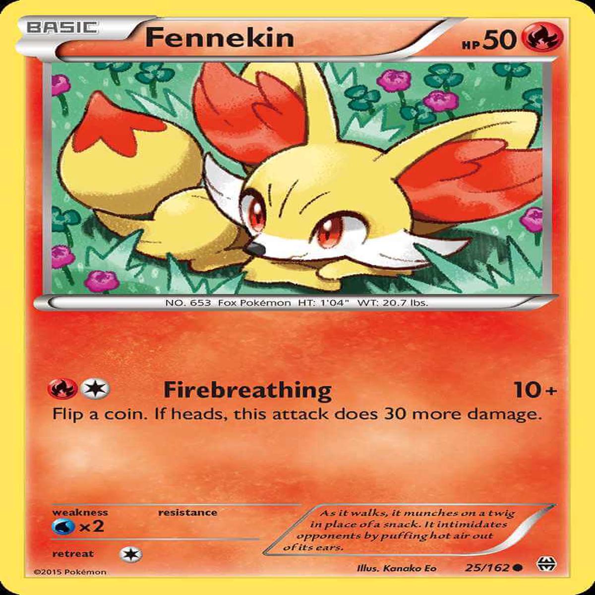 (25/162) Fennekin - BREAKthrough