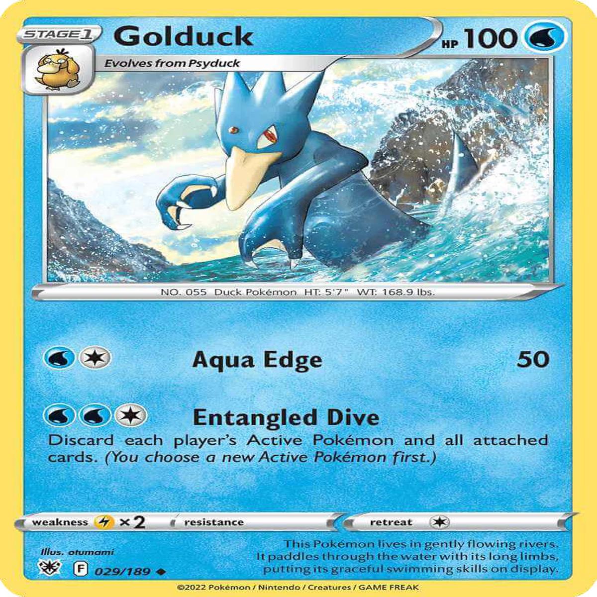 (29/189) Golduck - Astral Radiance