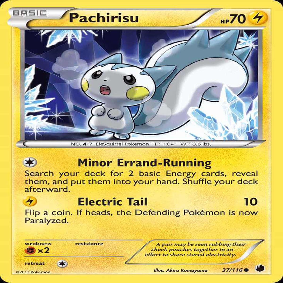 (37/116) Pachirisu - Plasma Freeze