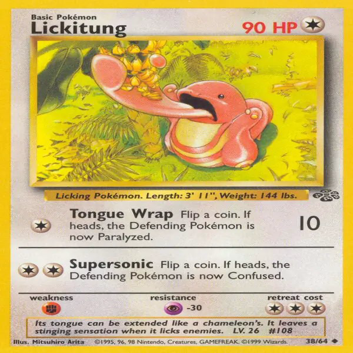 (38/64) Lickitung - Jungle