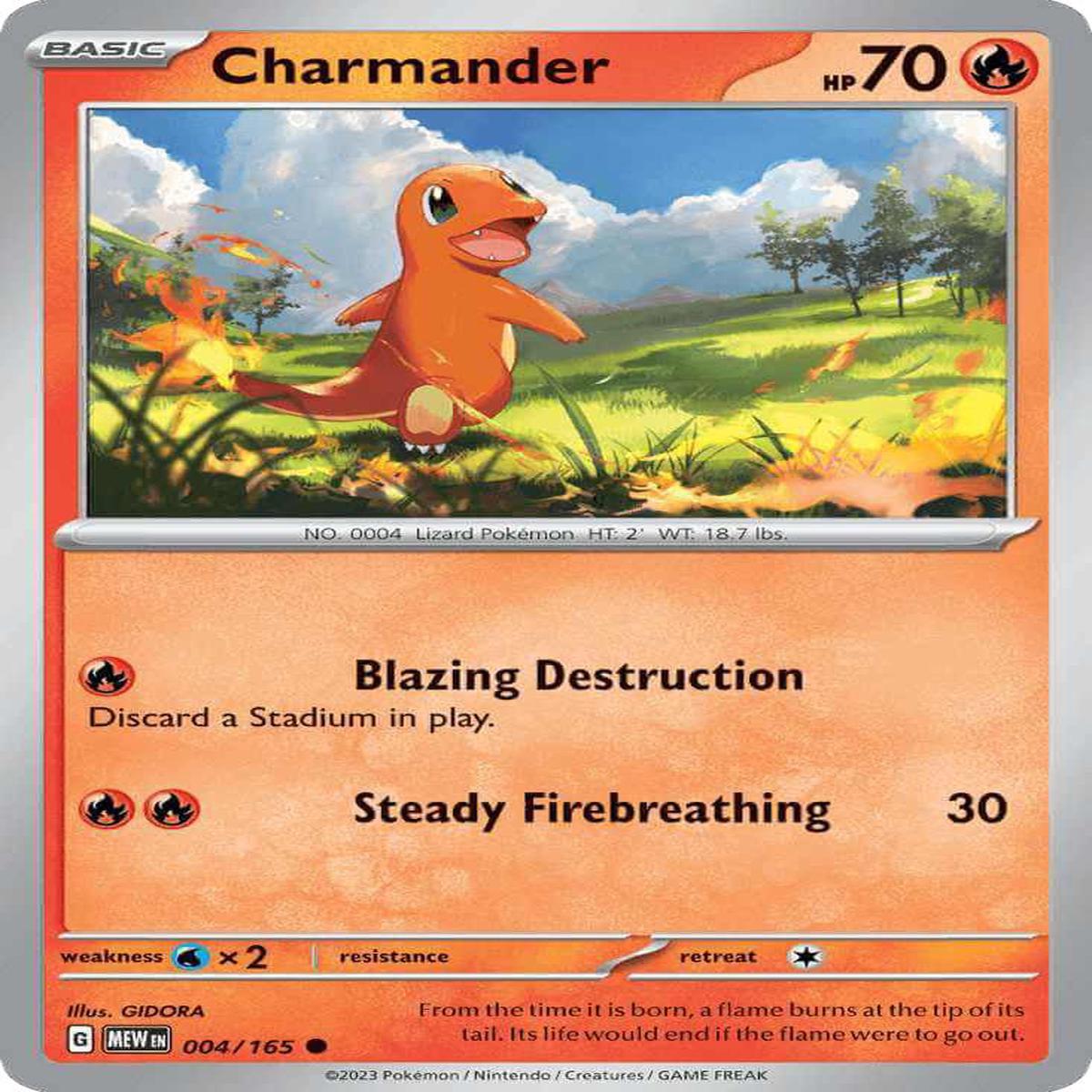 (4/165) Charmander - SV 151
