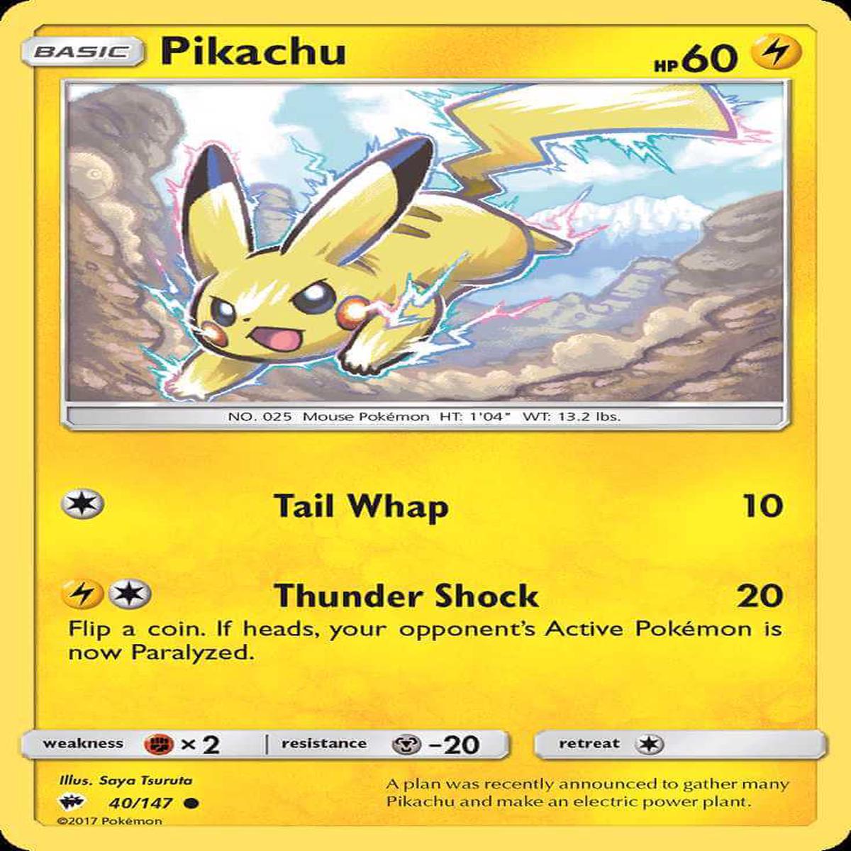 (40/147) Pikachu - Burning Shadows