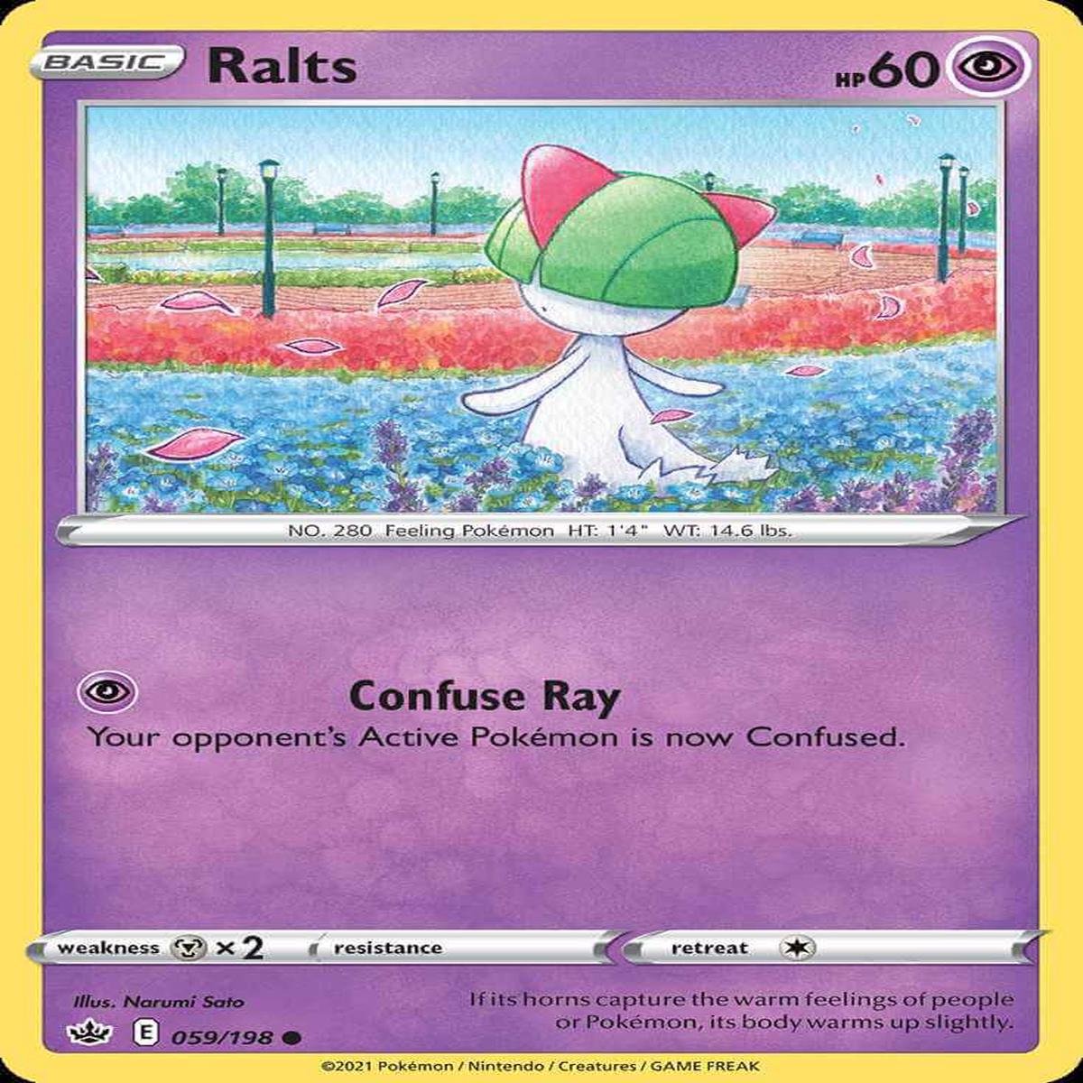(59/198) Ralts - Chilling Reign