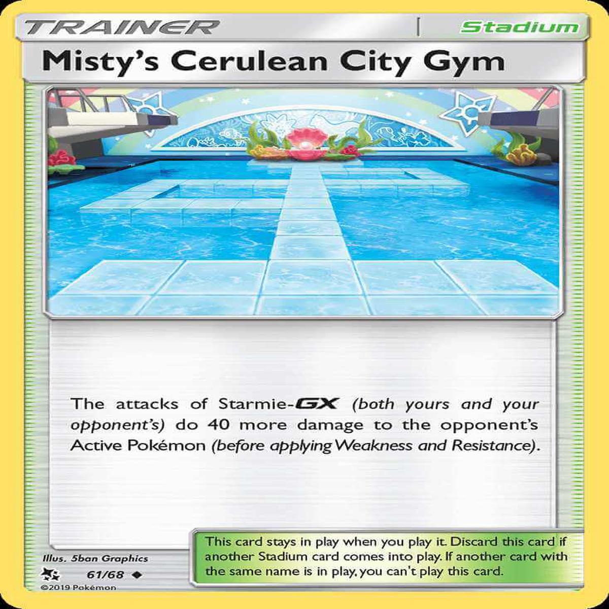 (61/68) Mistys Cerulean City Gym - Hidden Fates