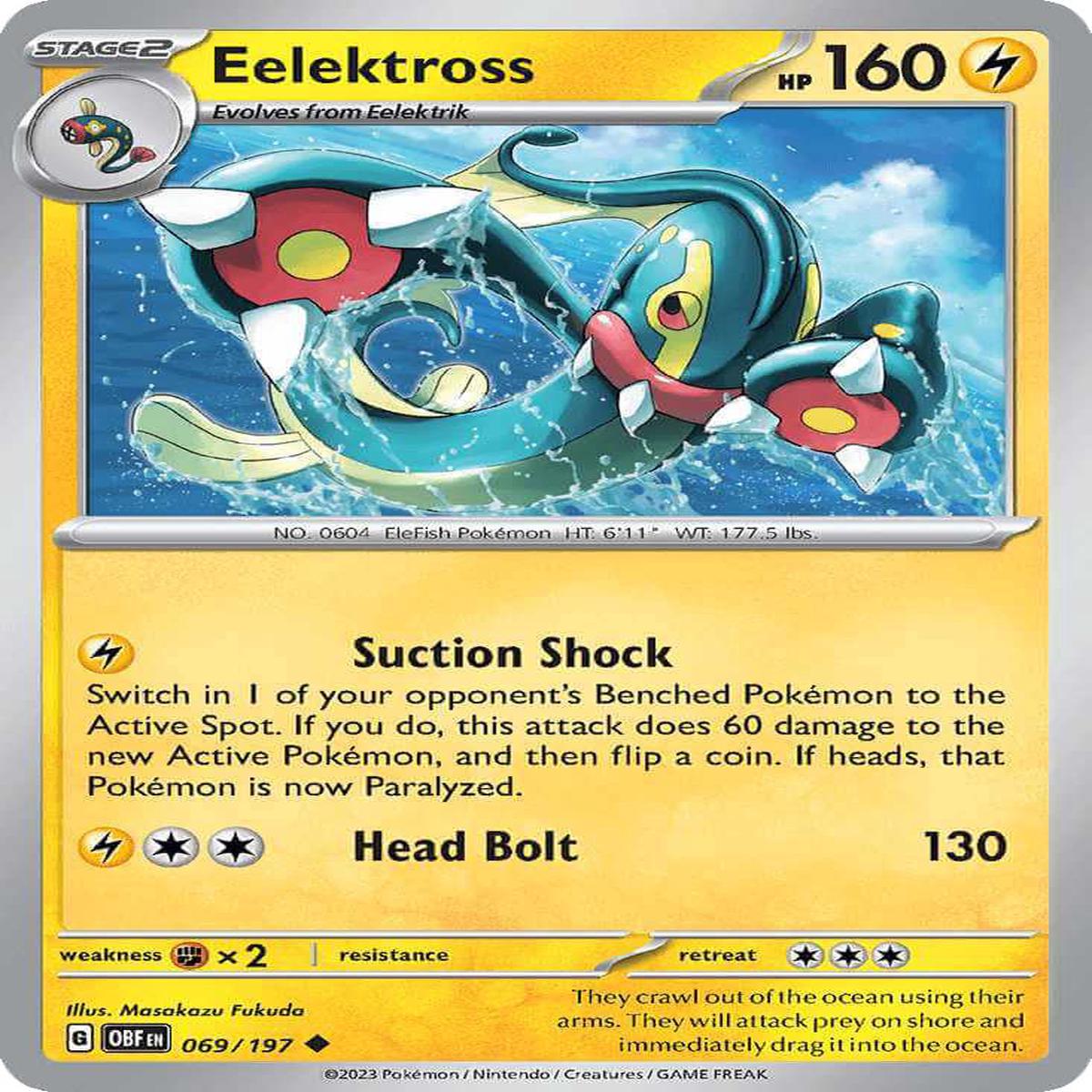 (69/197) Eelektross - Obsidian Flames