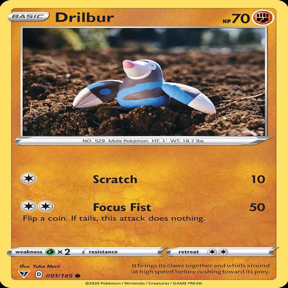 (91/185) Drilbur - Vivid Voltage