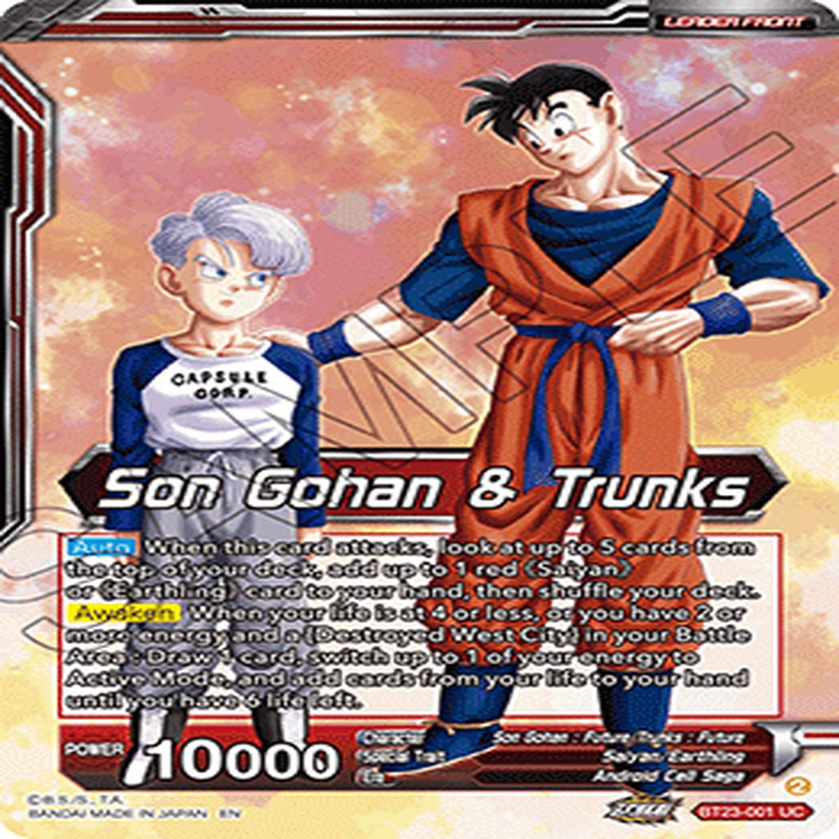 (001) Son Gohan & Trunks - Perfect Combination