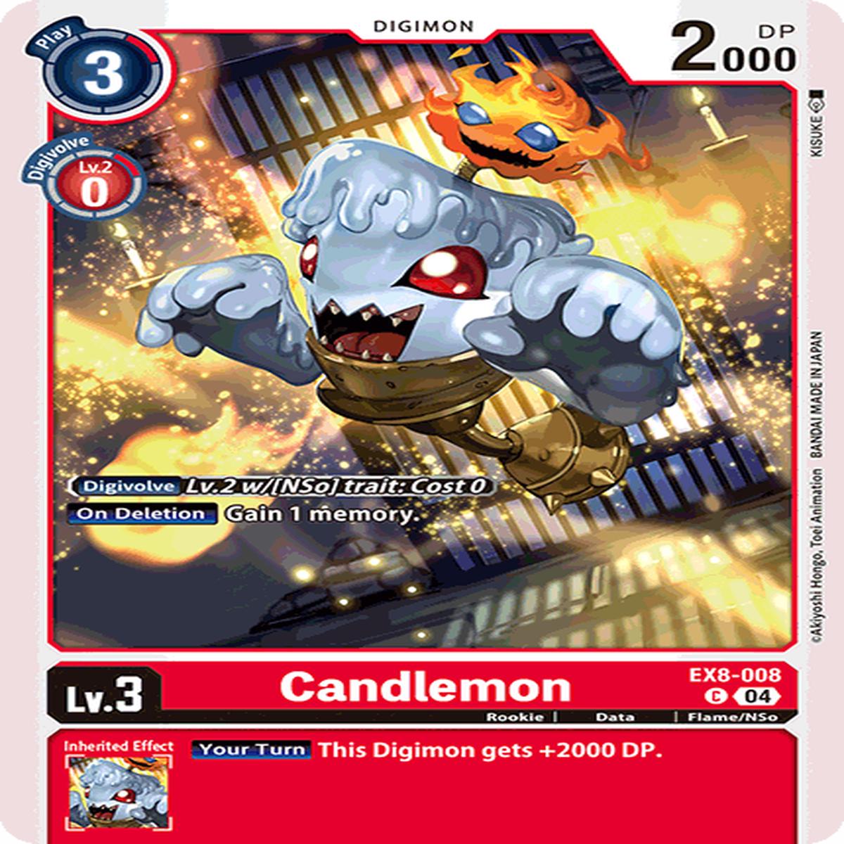 (008) Candlemon - EX8