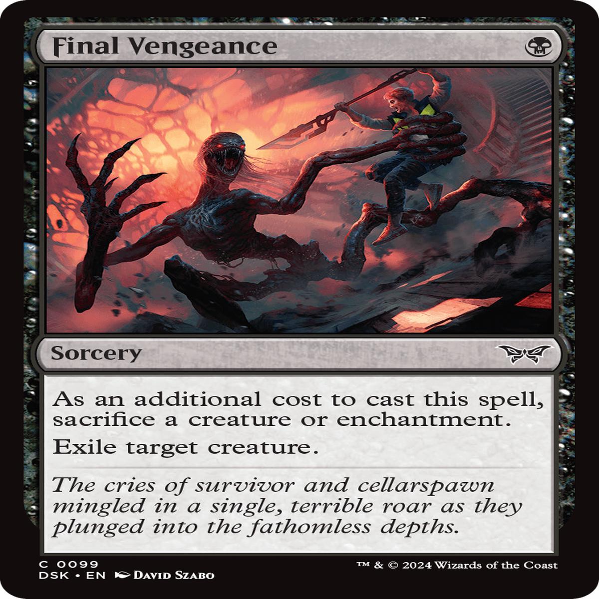 (0099) Final Vengeance - Duskmourn: House of Horror