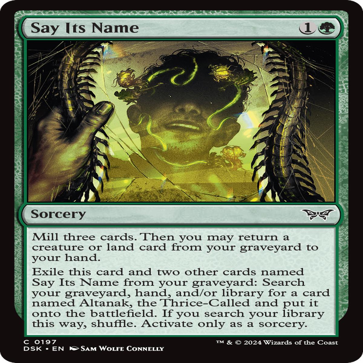 (0197) Say Its Name - Duskmourn: House of Horror