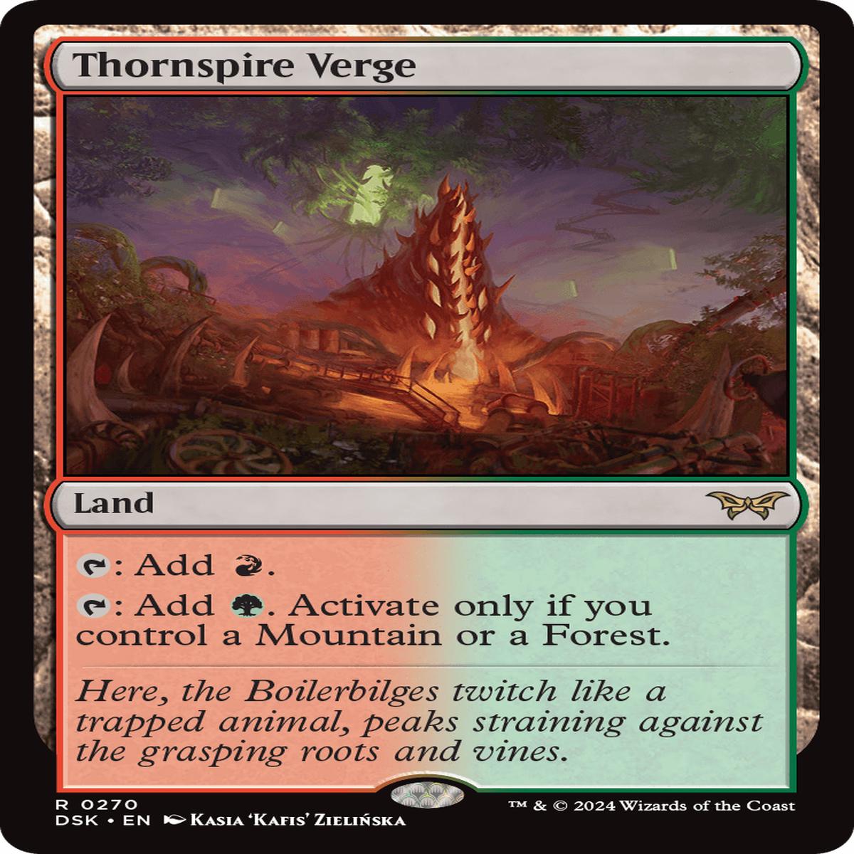(0270) Thornspire Verge - Duskmourn: House of Horror