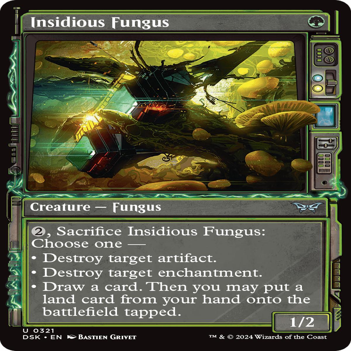 (0321) Insidious Fungus - Duskmourn: House of Horror