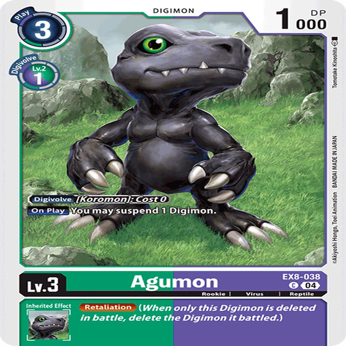 (038) Agumon - EX8