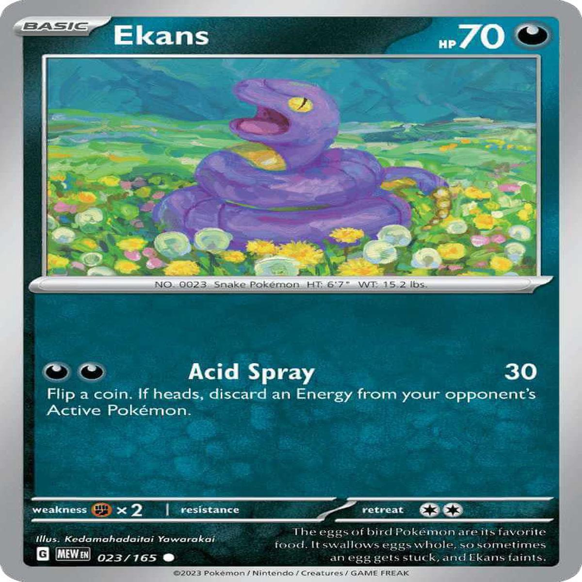 (23/165) Ekans - SV 151