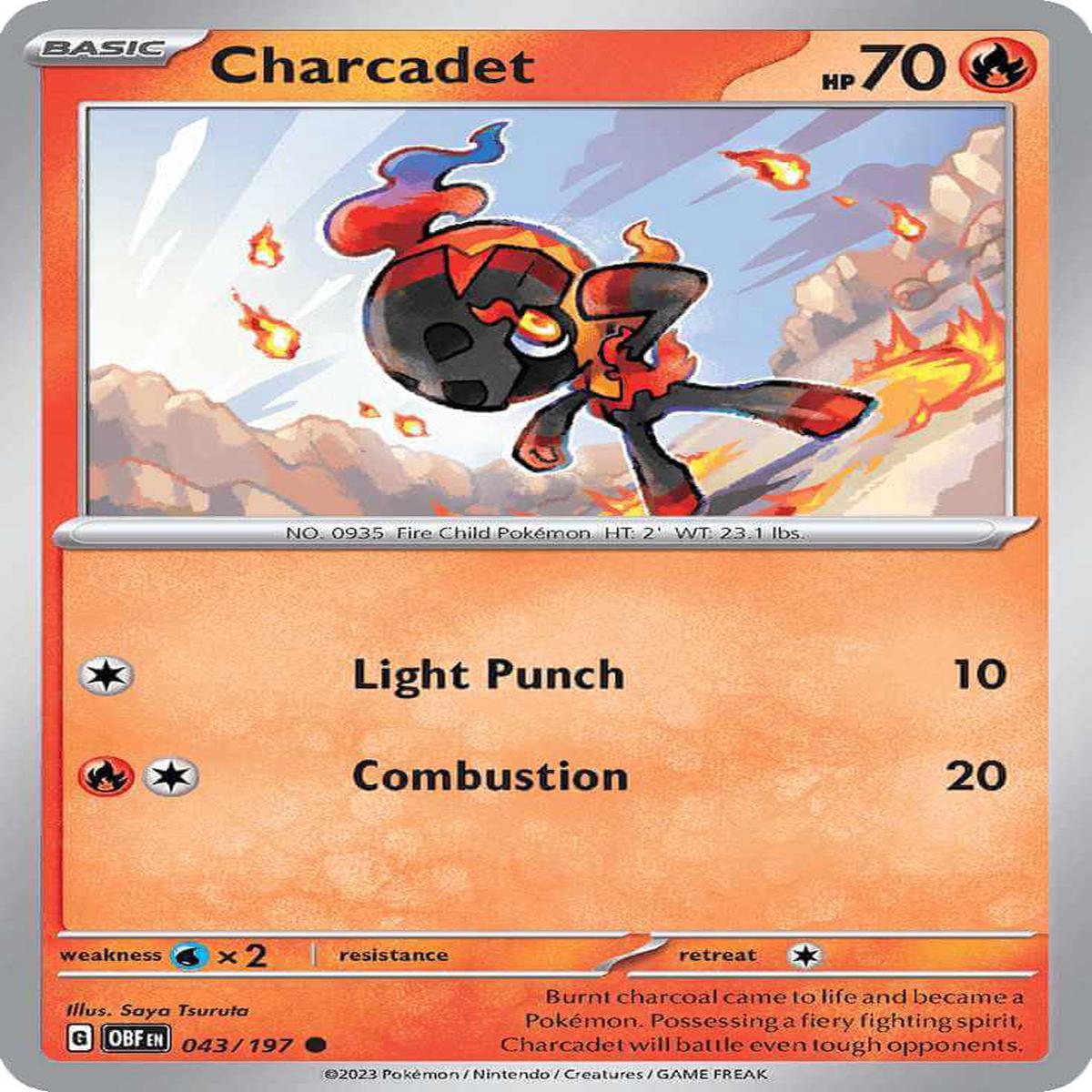 (43/197) Charcadet - Obsidian Flames