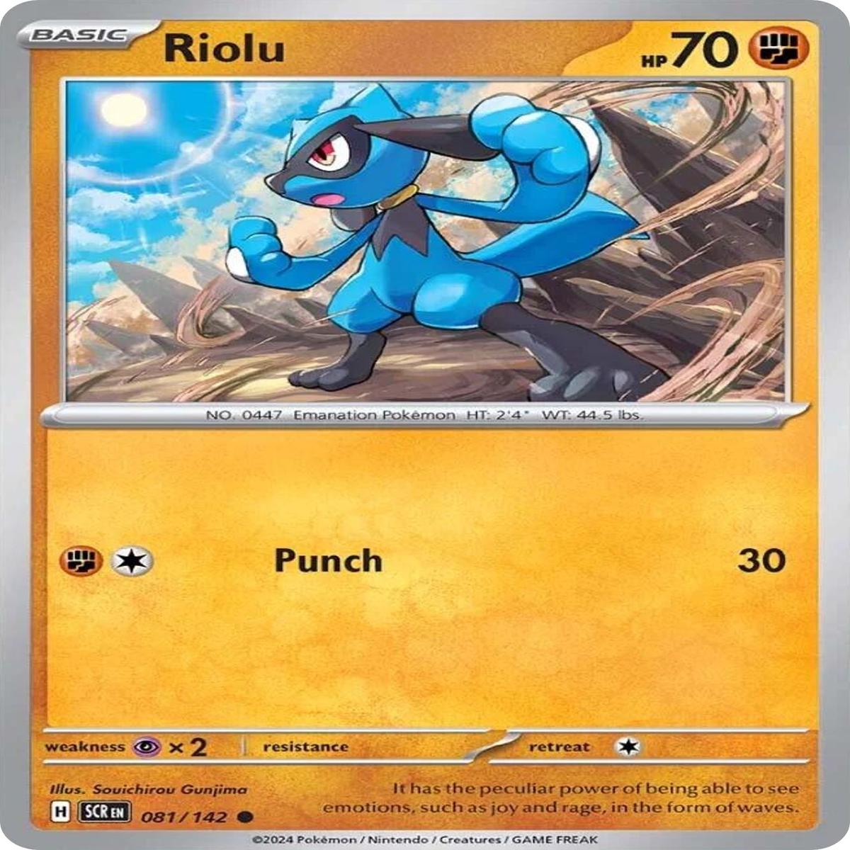 (81/142) Riolu - Stellar Crown