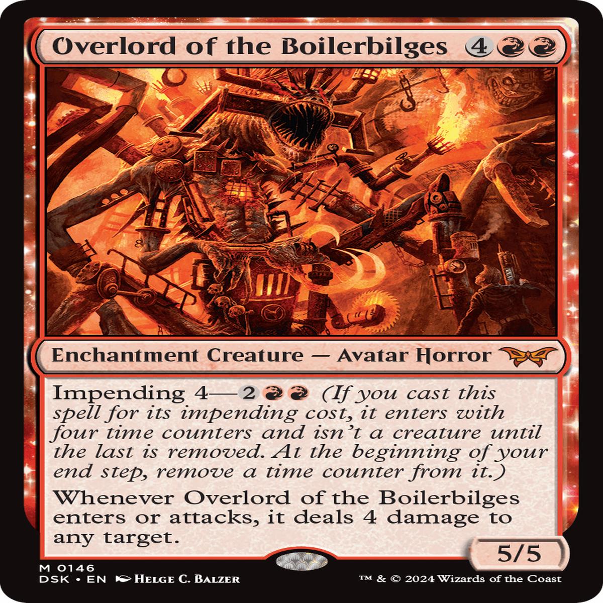 (0146) Overlord of the Boilerbilges - Duskmourn: House of Horror