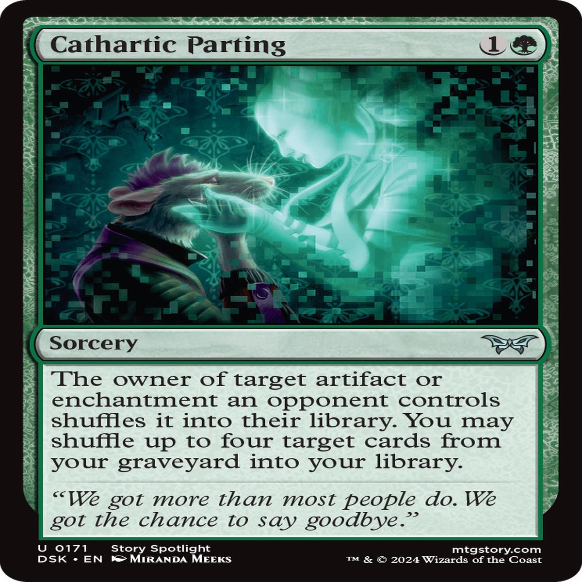 (0171) Cathartic Parting - Duskmourn: House of Horror