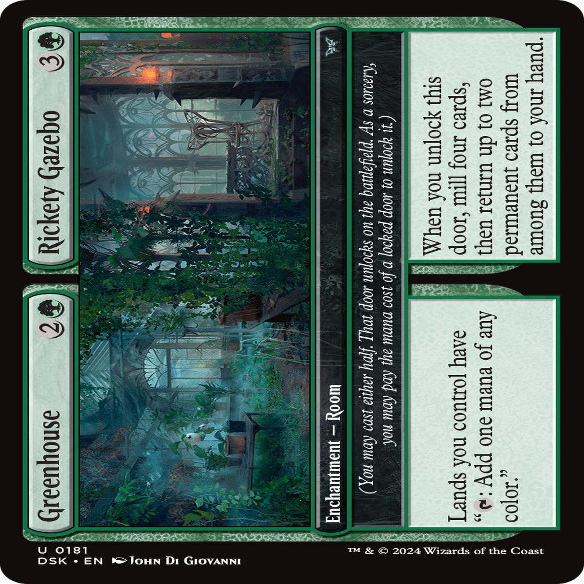 (0181) Greenhouse / Rickety Gazebo - Duskmourn: House of Horror