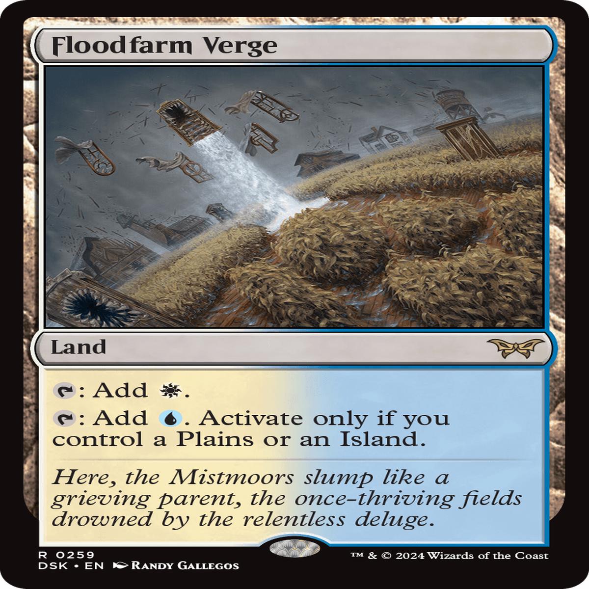 (0259) Floodfarm Verge - Duskmourn: House of Horror