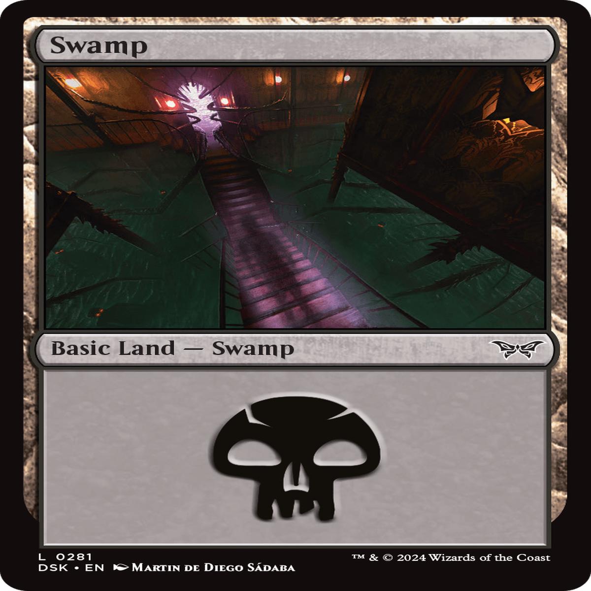 (0281) Swamp - Duskmourn: House of Horror