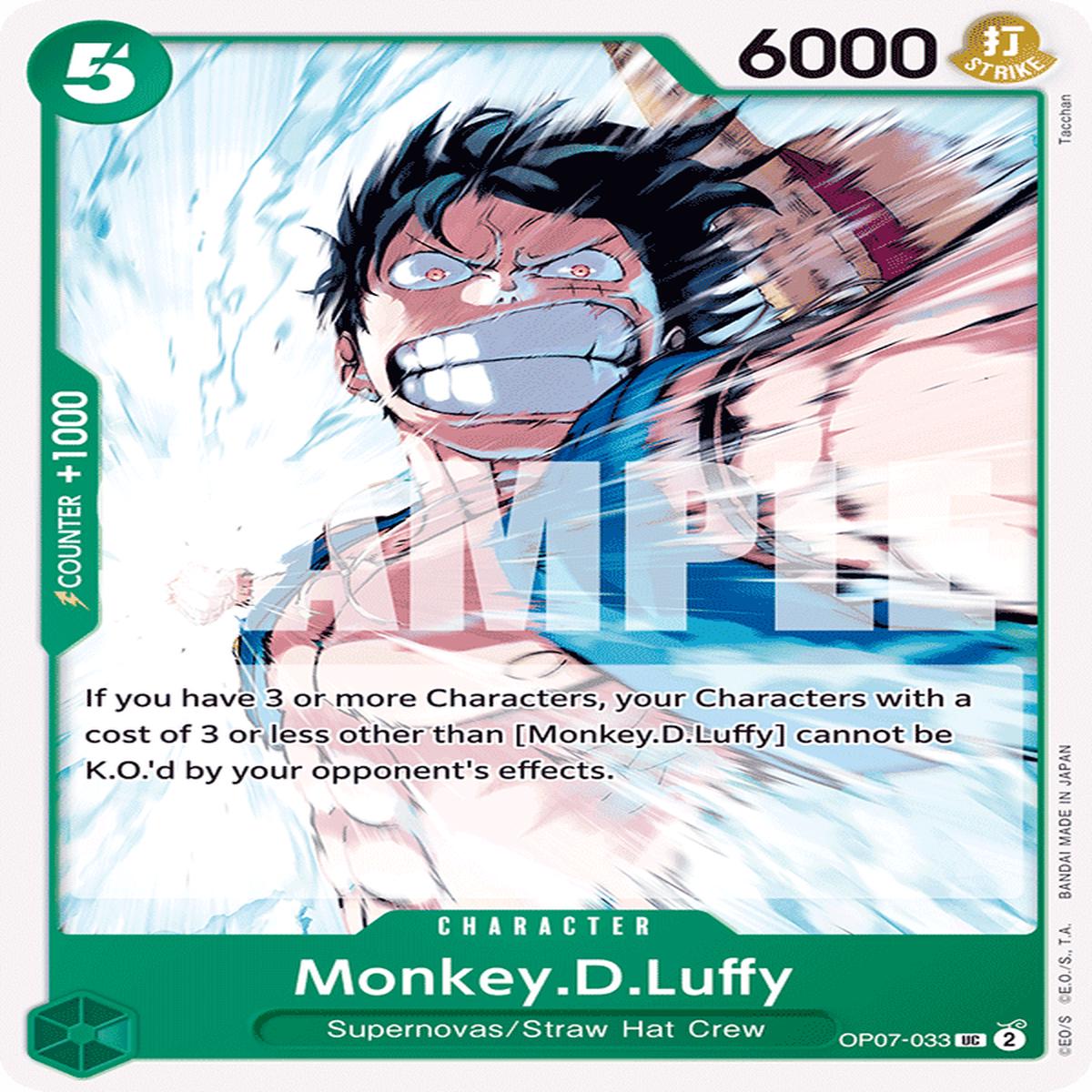 (033) Monkey.D.Luffy - OP07