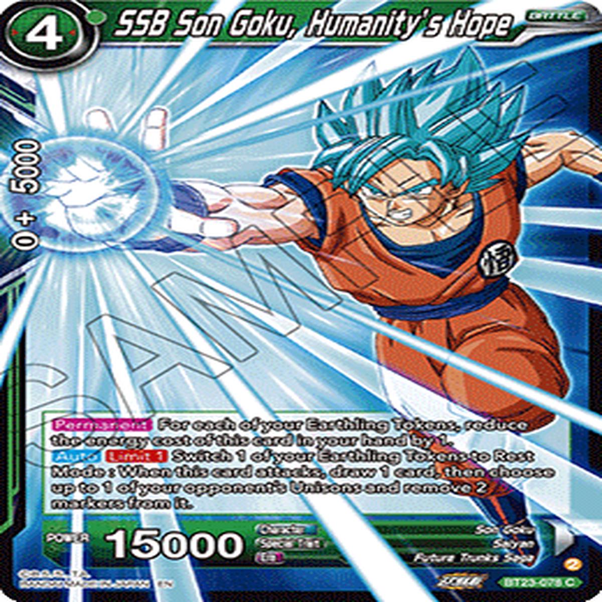 (078) SSB Son Goku, Humanitys Hope - Perfect Combination