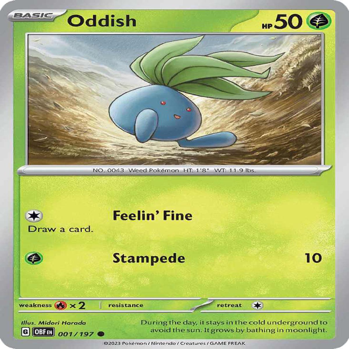 (1/197) Oddish - Obsidian Flames