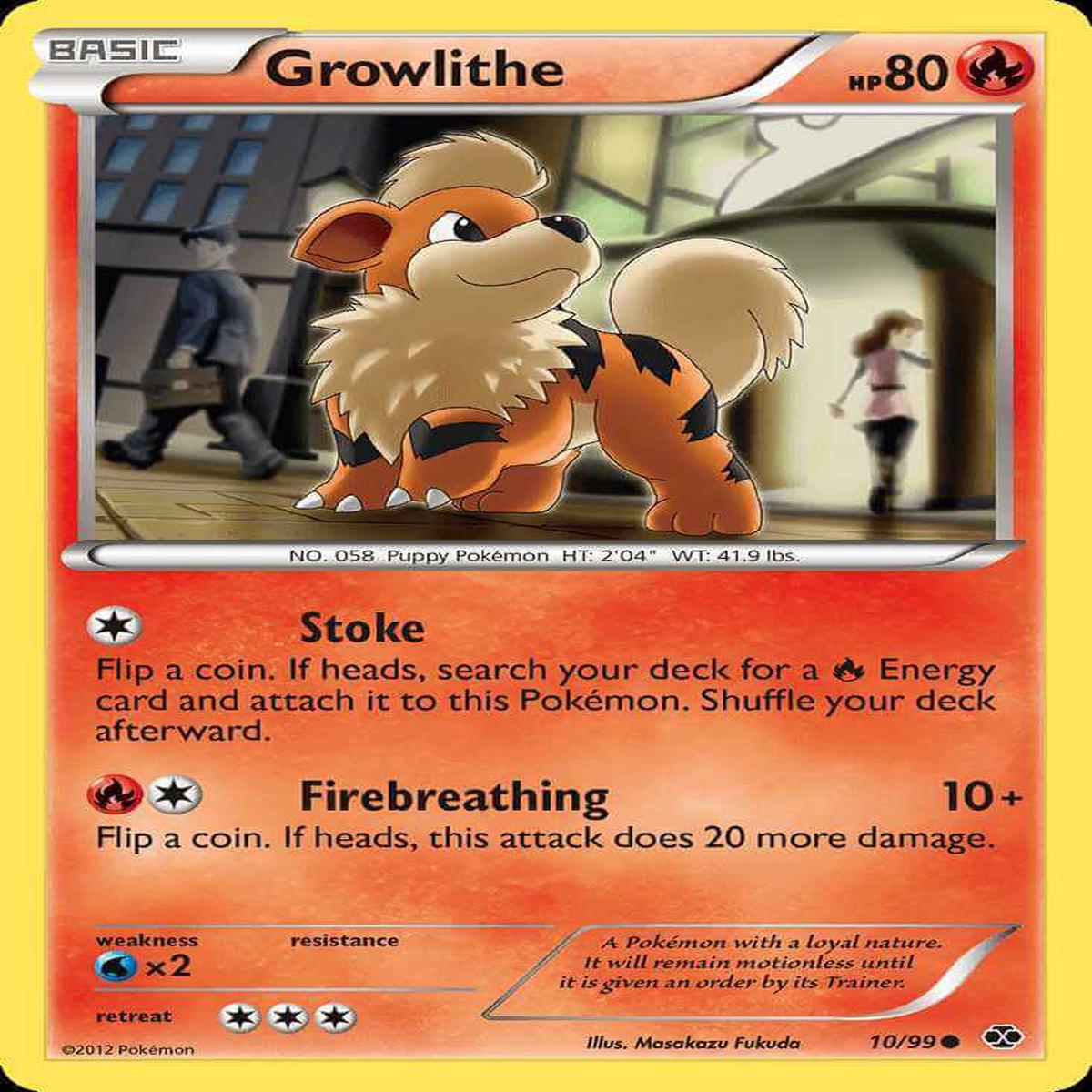 (10/99) Growlithe - Next Destinies