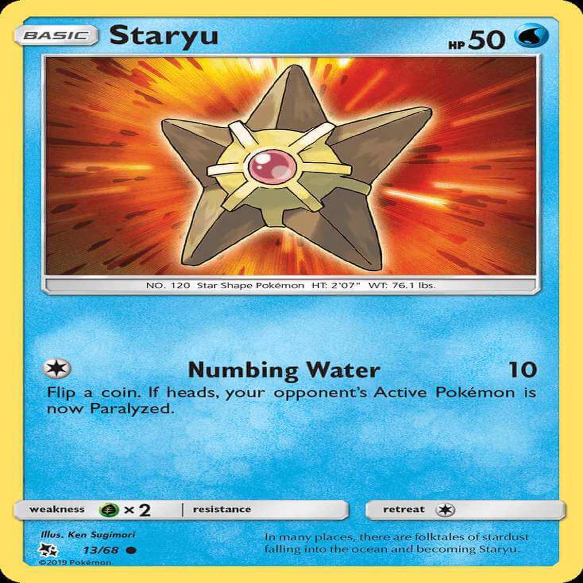 (13/68) Staryu - Hidden Fates