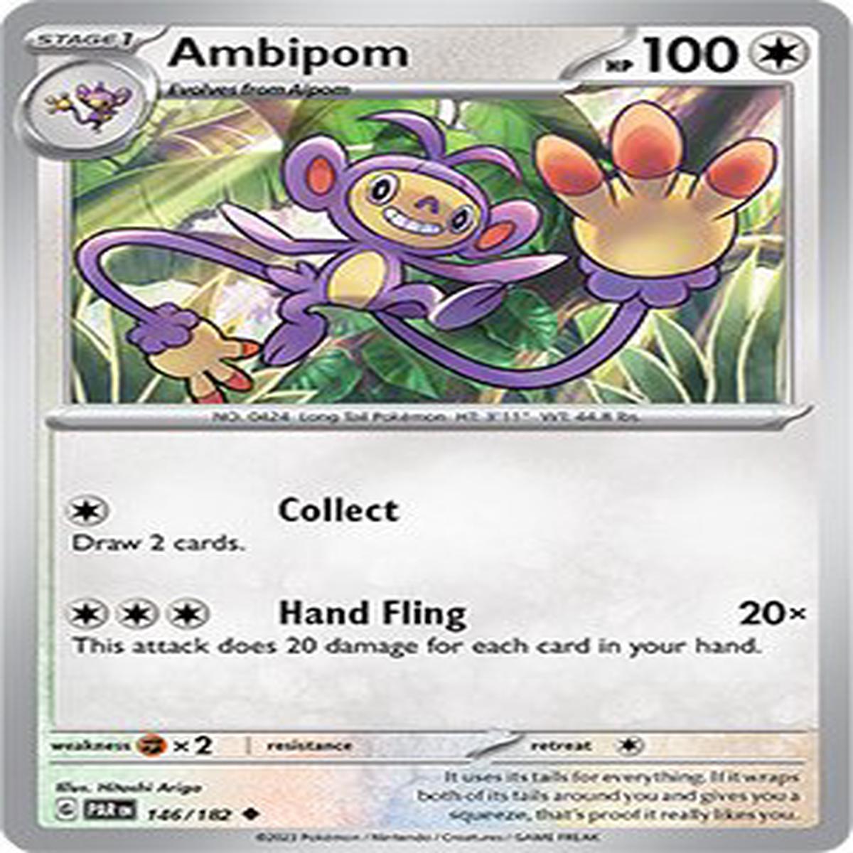 (146/182) Ambipom - Paradox Rift