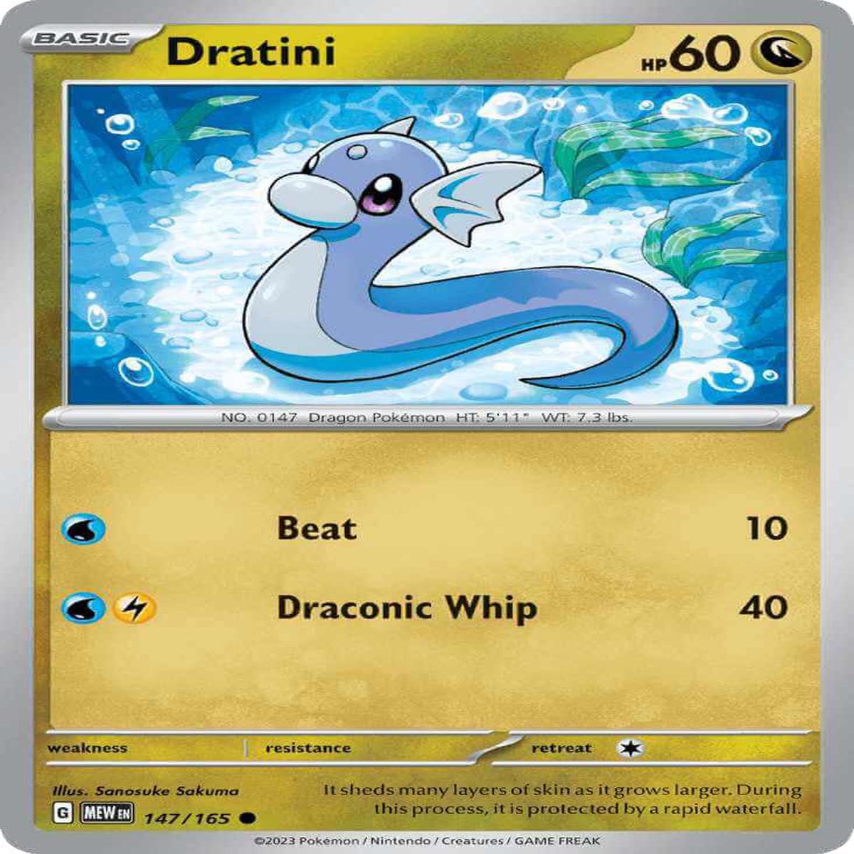 (147/165) Dratini - SV 151