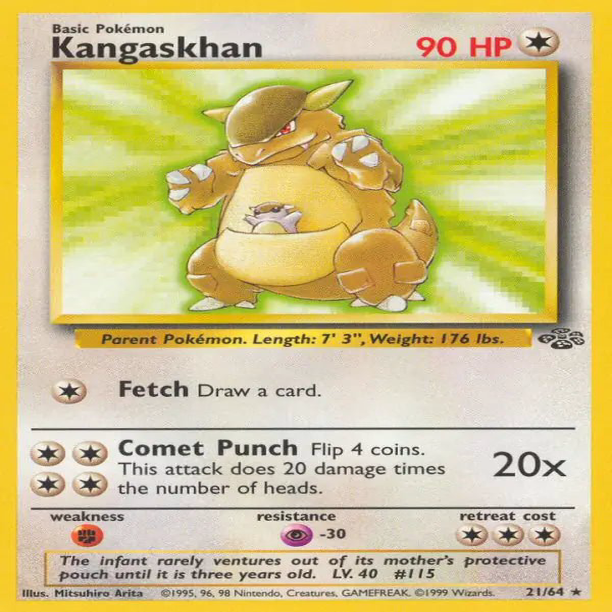 (21/64) Kangaskhan - Jungle