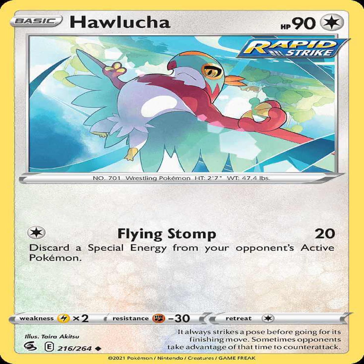 (216/264) Hawlucha - Fusion Strike