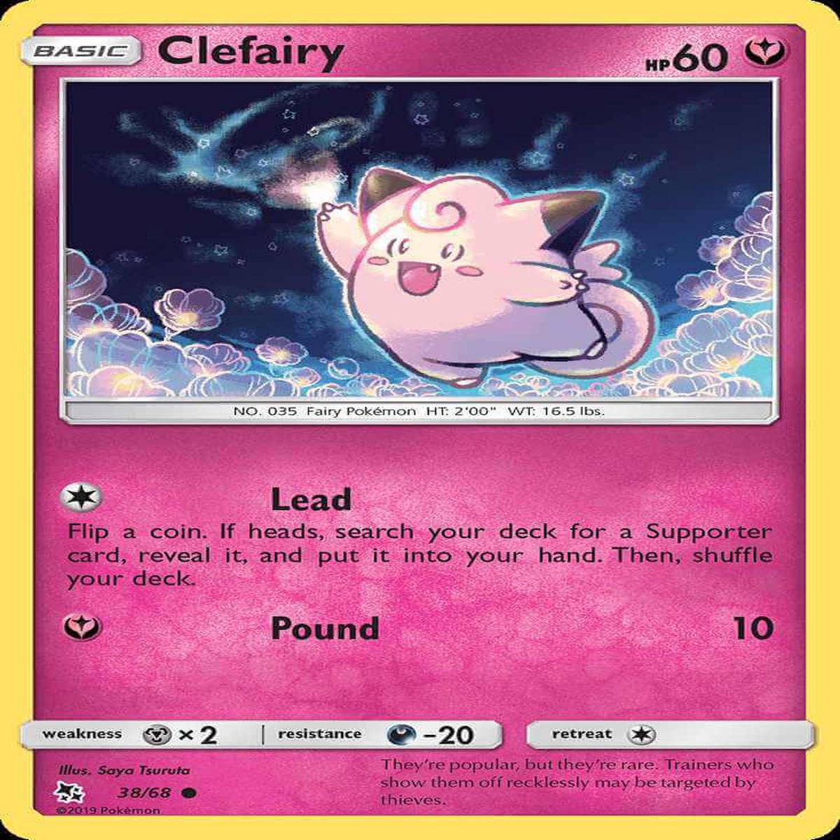 (38/68) Clefairy - Hidden Fates
