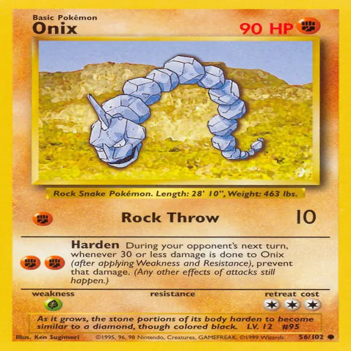 (56/102) Onix - Base Set Unlimited