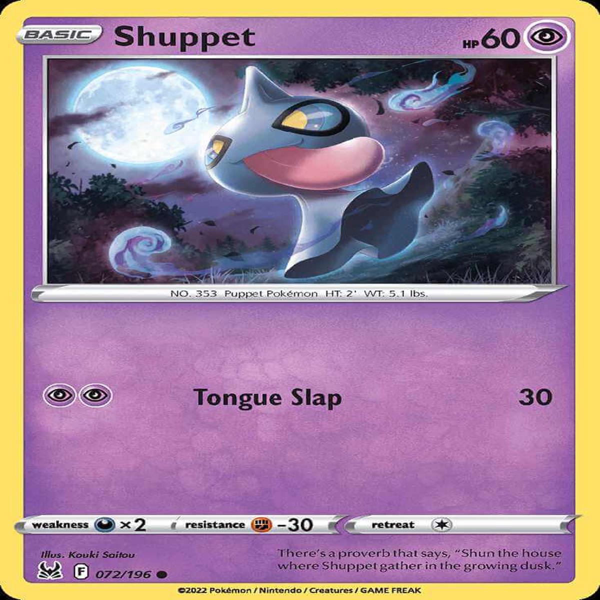 (72/196) Shuppet - Lost Origin