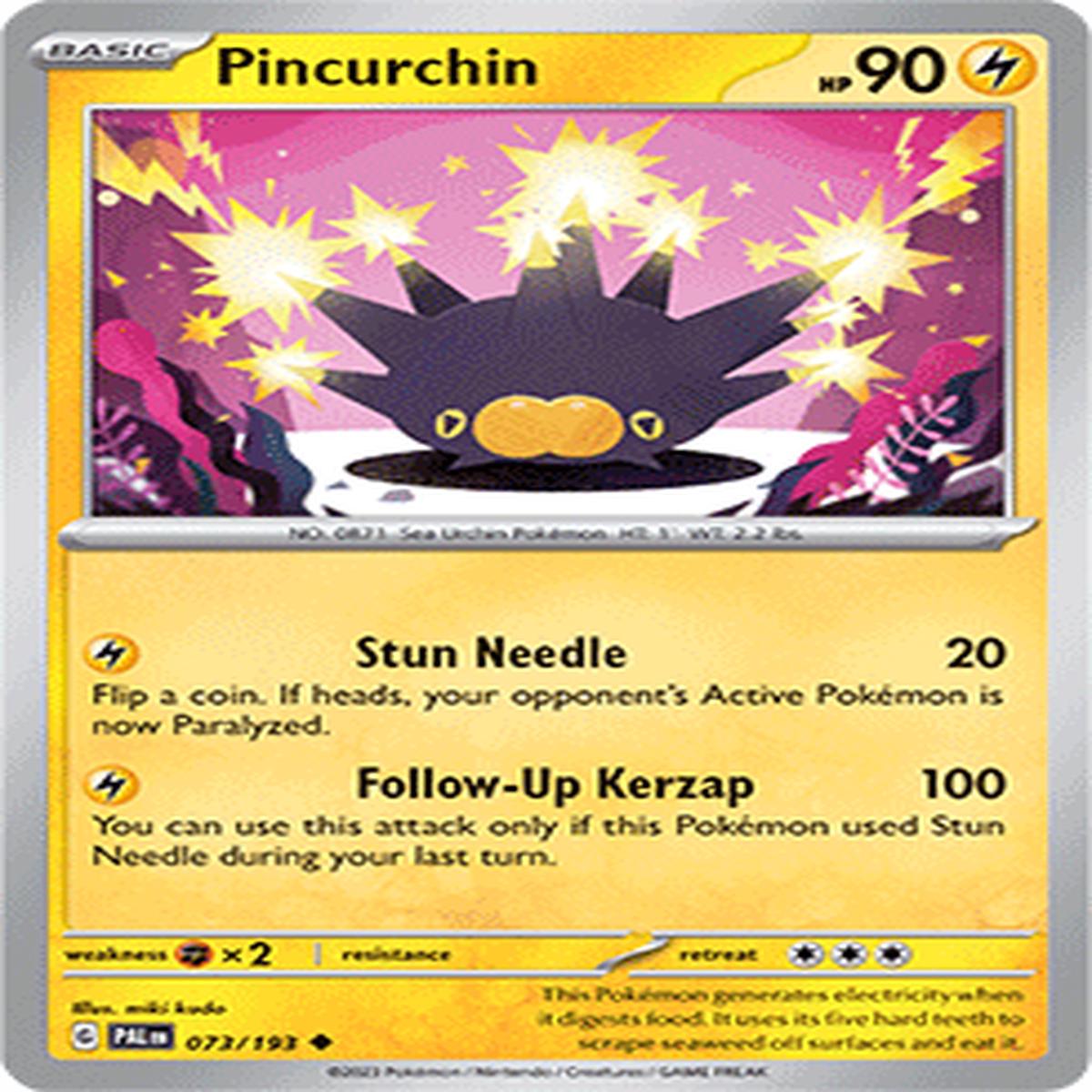 (73/193) Pincurchin - Paldea Evolved