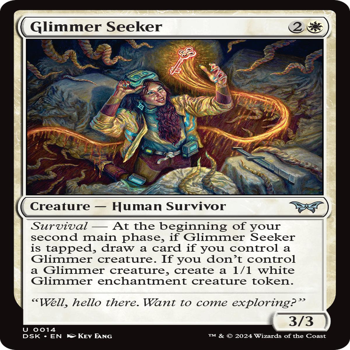 (0014) Glimmer Seeker - Duskmourn: House of Horror