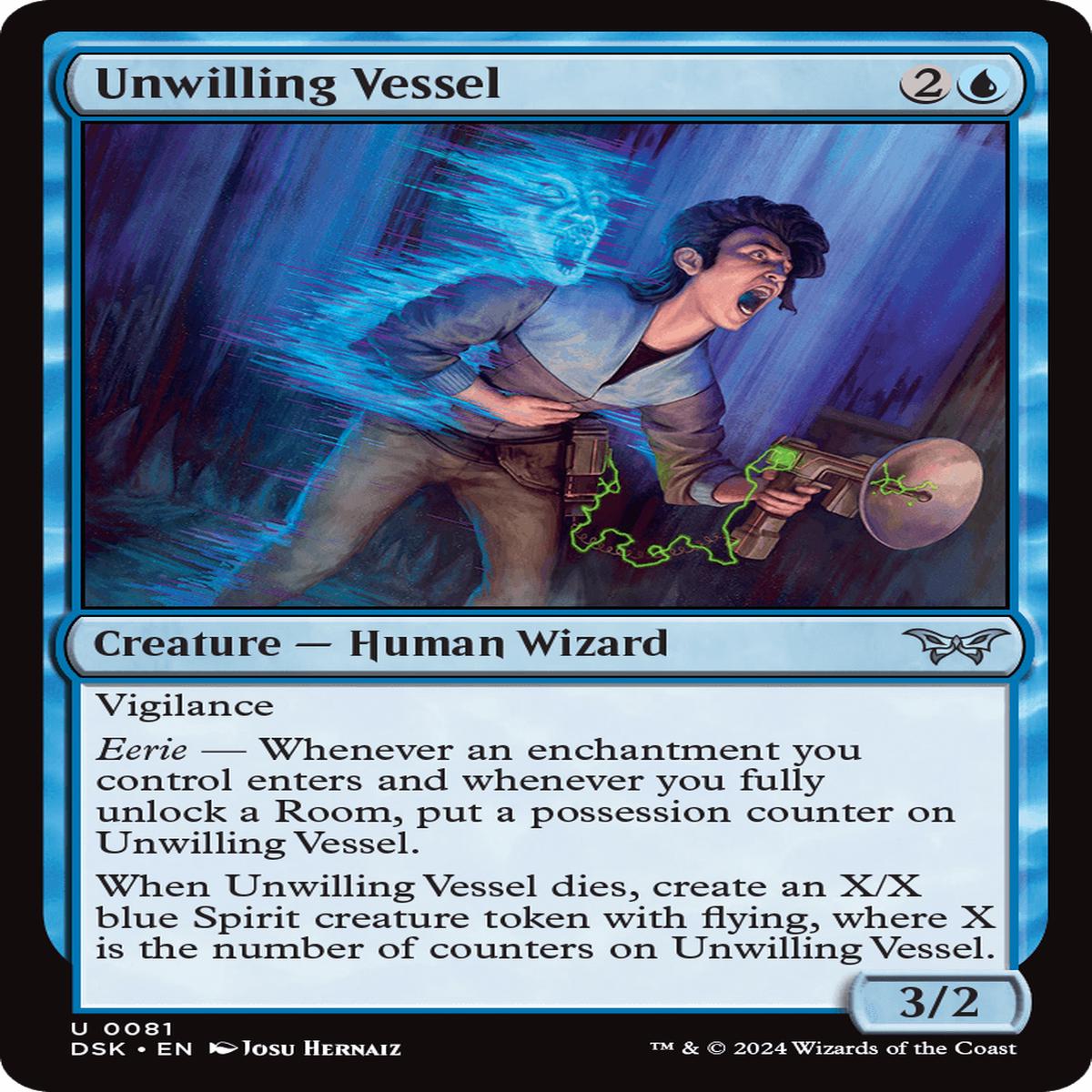 (0081) Unwilling Vessel - Duskmourn: House of Horror