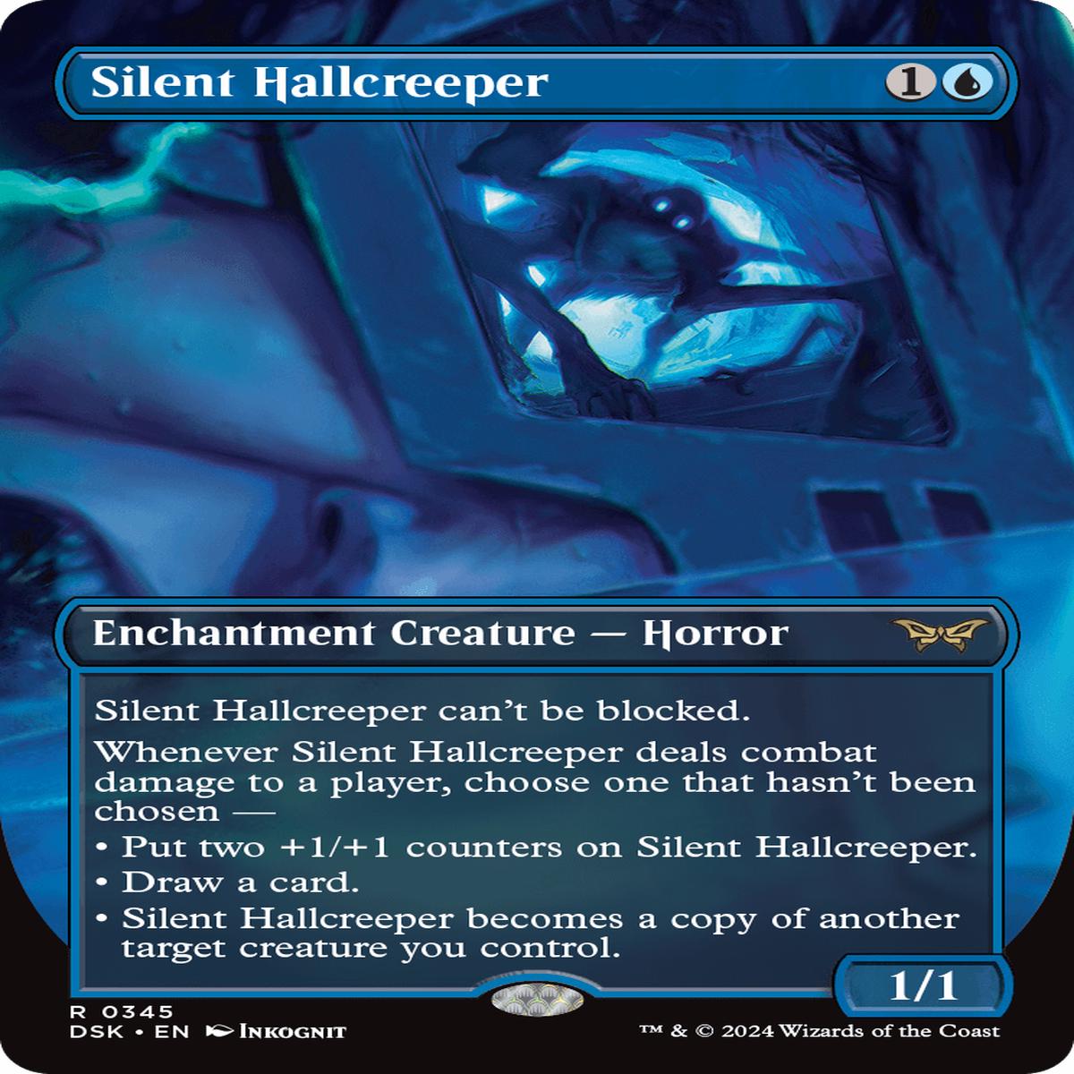 (0345) Silent Hallcreeper - Duskmourn: House of Horror