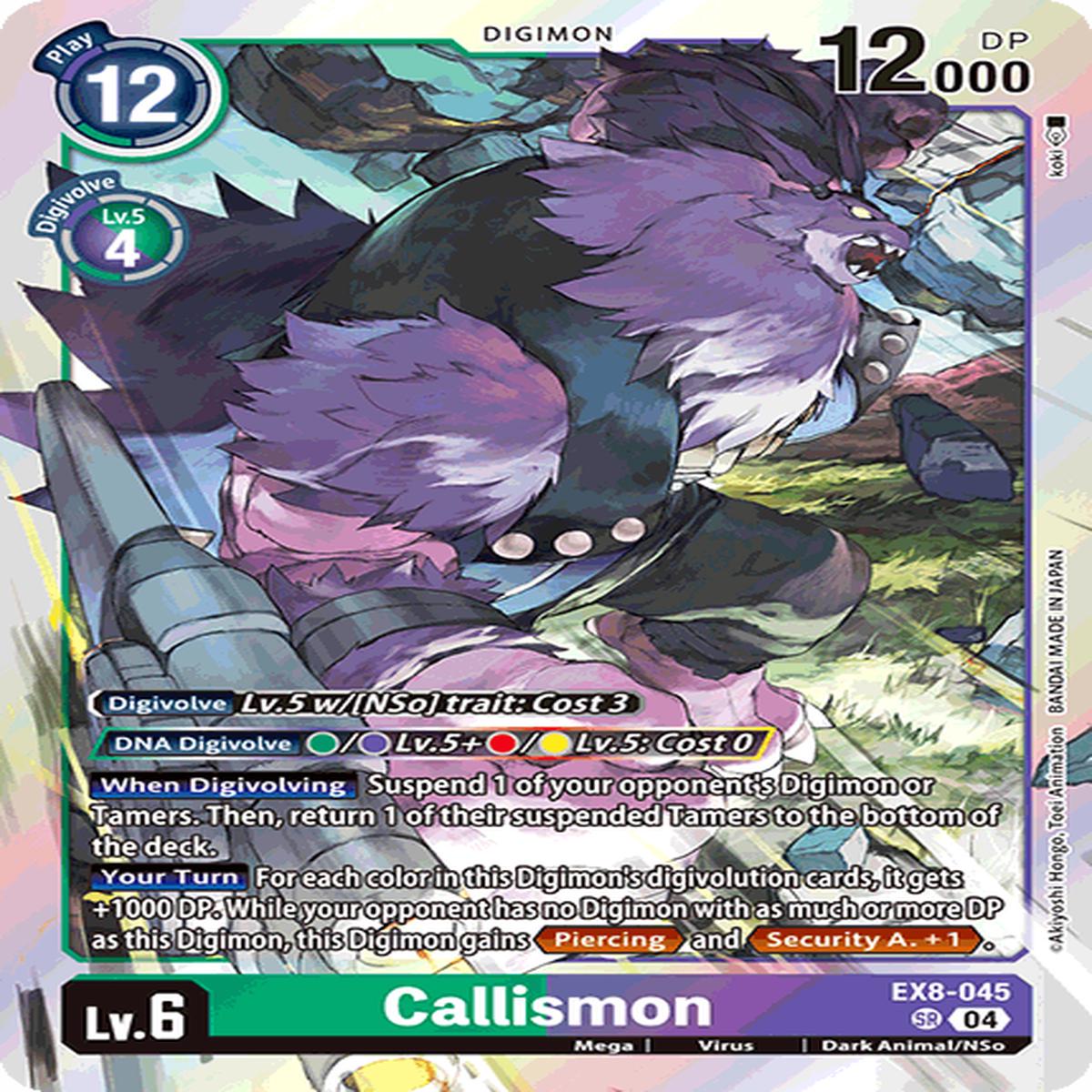 (045) Callismon - EX8