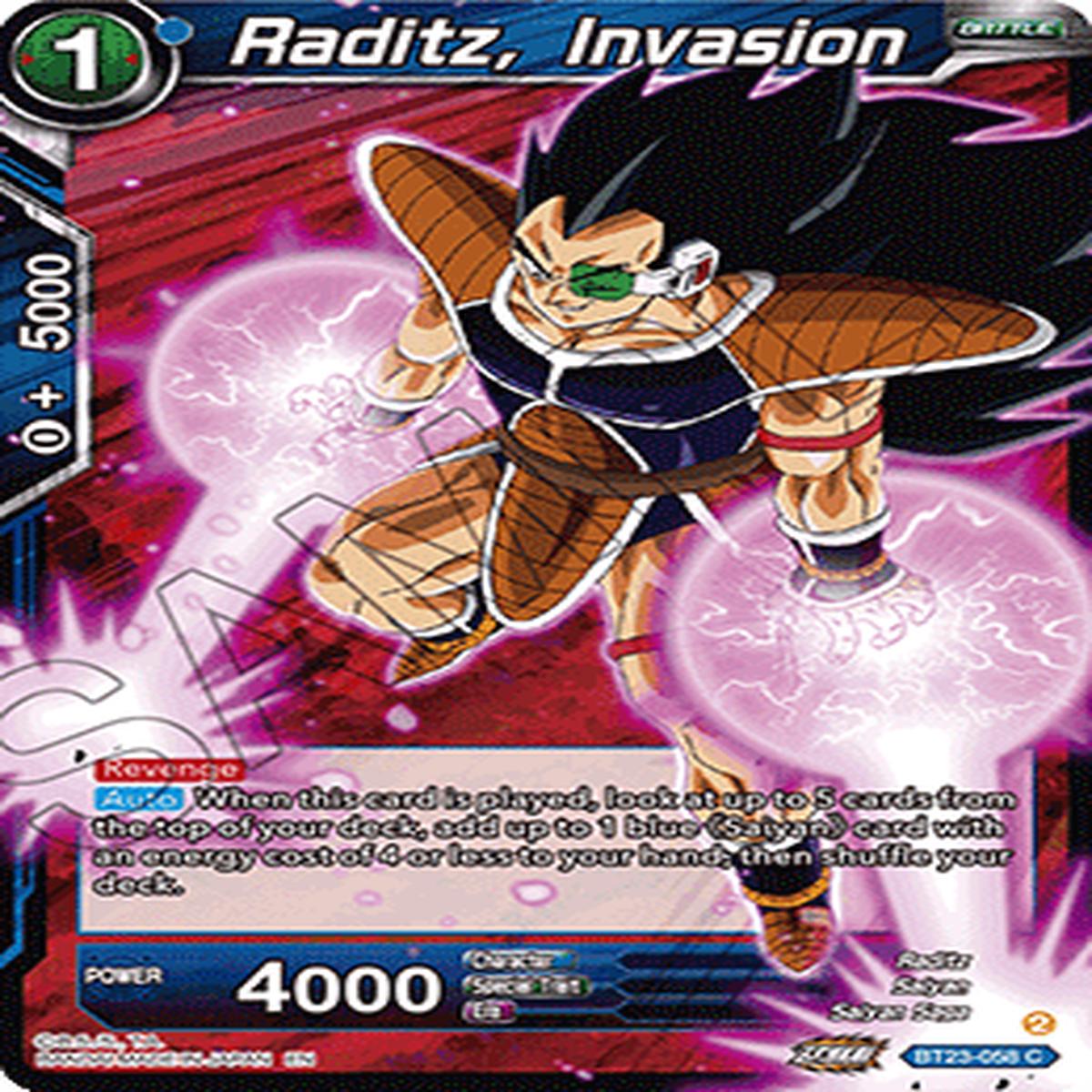 (058) Raditz, Invasion - Perfect Combination