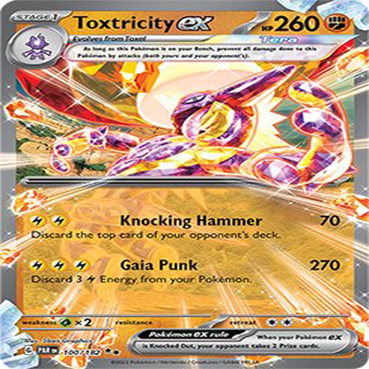 (100/182) Toxtricity EX - Paradox Rift