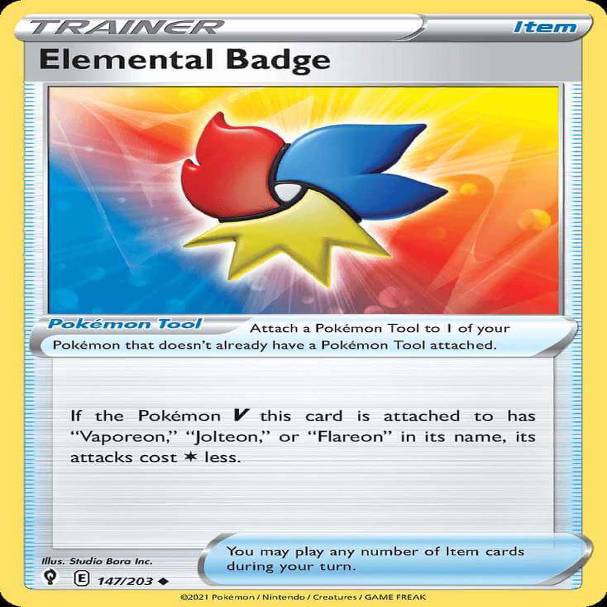 (147/203) Elemental Badge - Evolving Skies